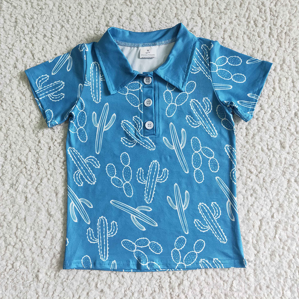 big brother western cowboy rodeo matching polo shirt