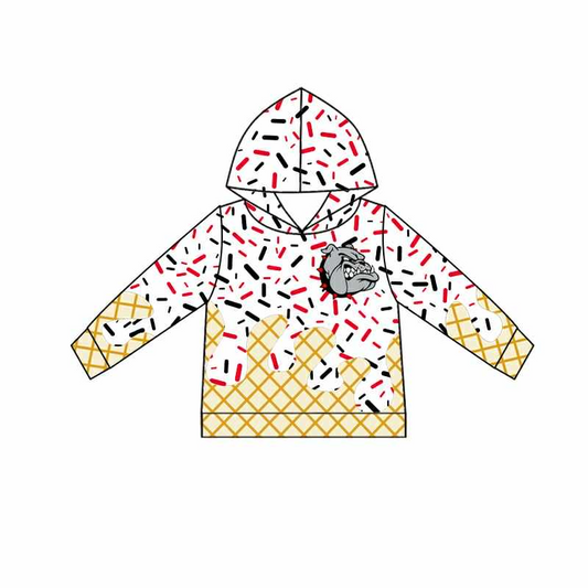 baby boy long sleeve team hoodie top