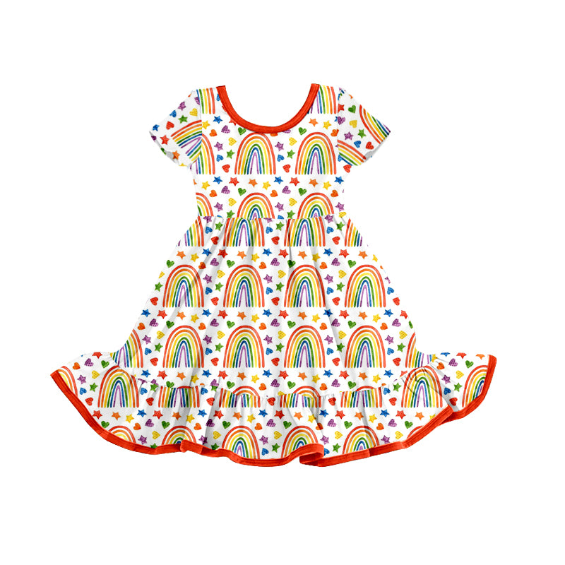baby girls rainbow dress