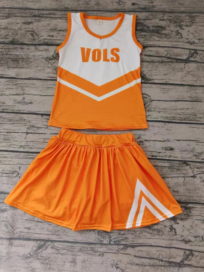 Baby girls custom team cheer outfit add shorts