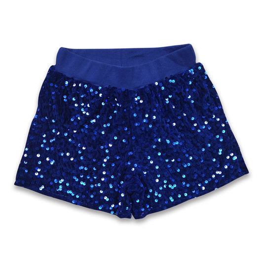 July 4th blue sequins shorts, SS0038