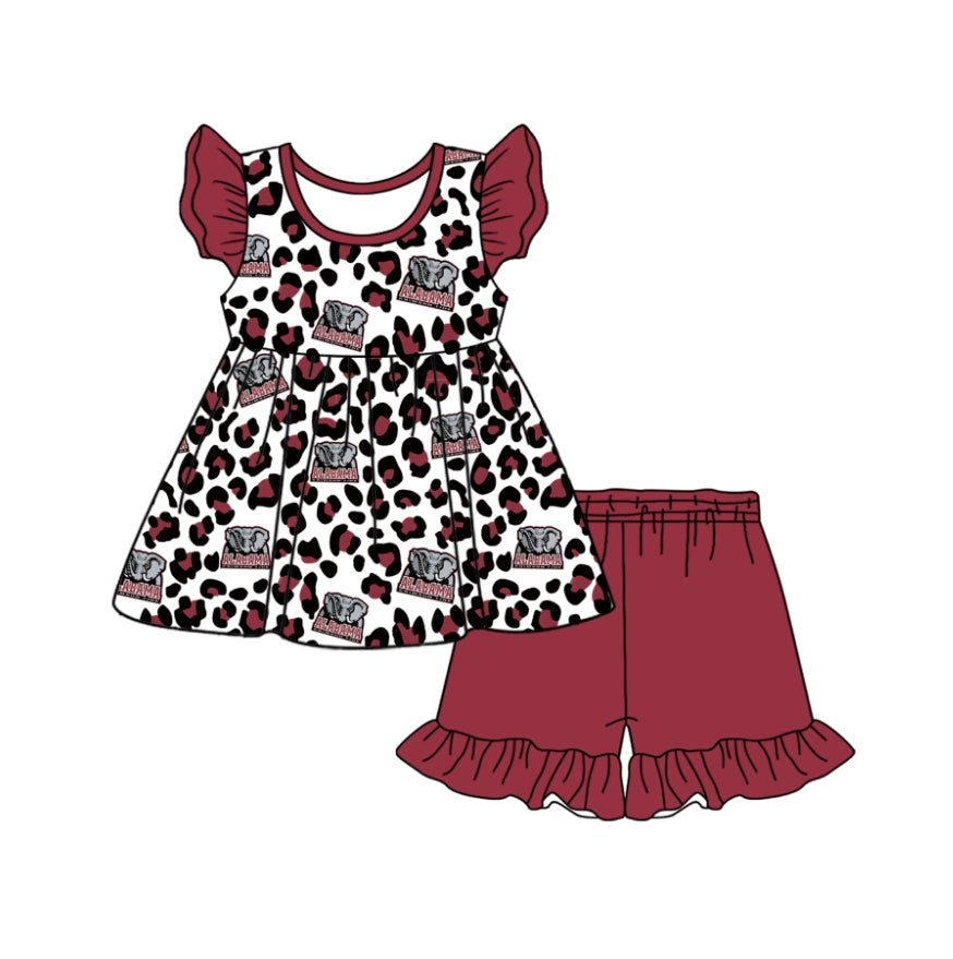baby girls custom team summer clothes