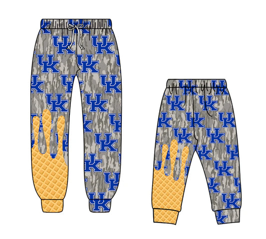 Adult and kids custom team matching legging pants