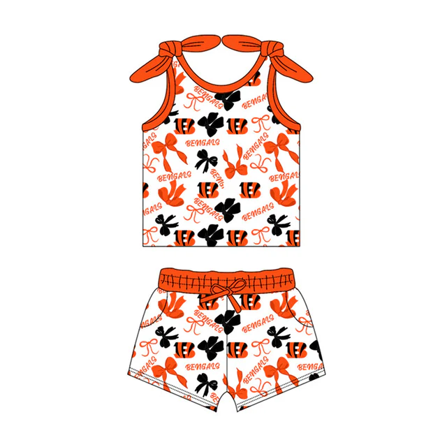 baby girl custom team design outfit