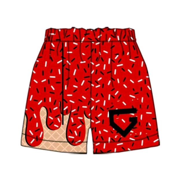 toddle baby  custom team shorts