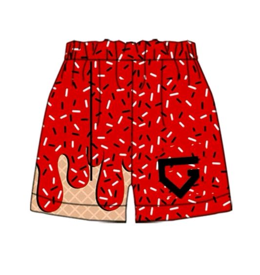 toddle baby  custom team shorts