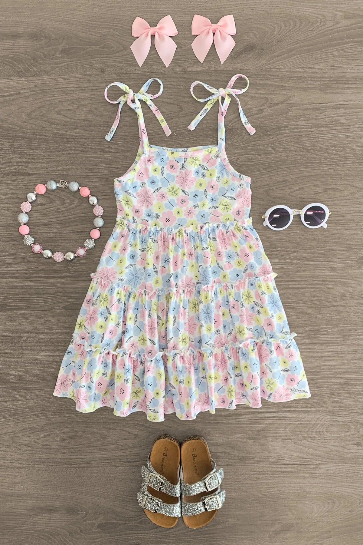 wholesale girls floral dress