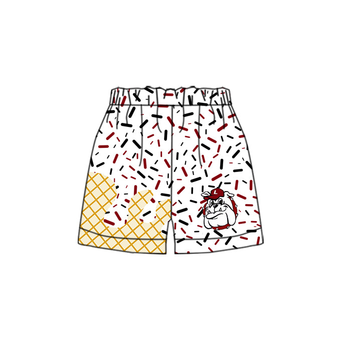 toddle baby boy custom team shorts