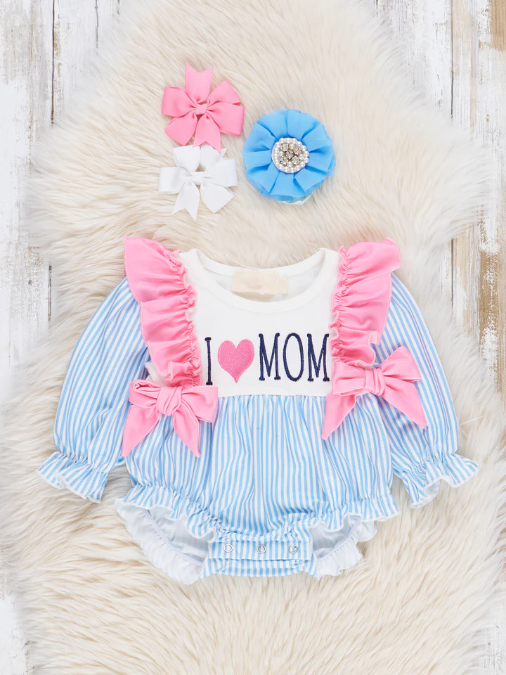 I love mom boutique romper wholesale price