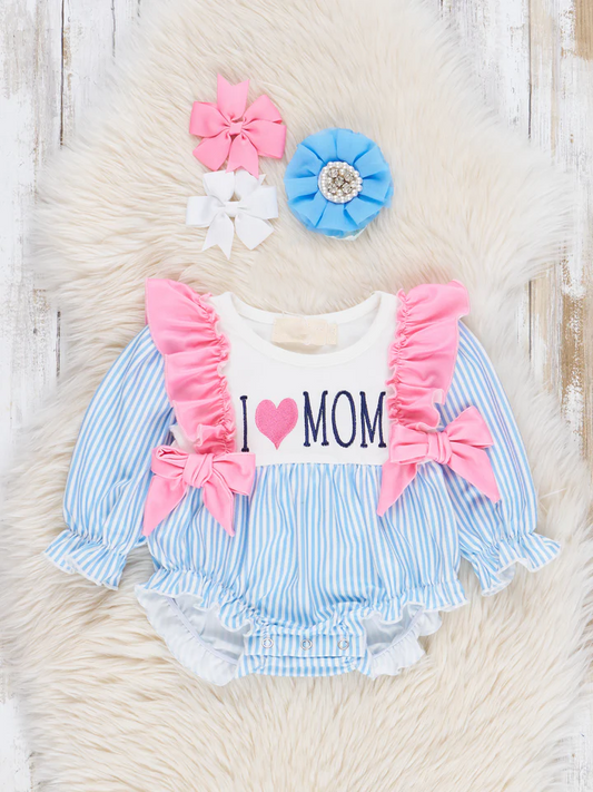 I love mom boutique romper wholesale price