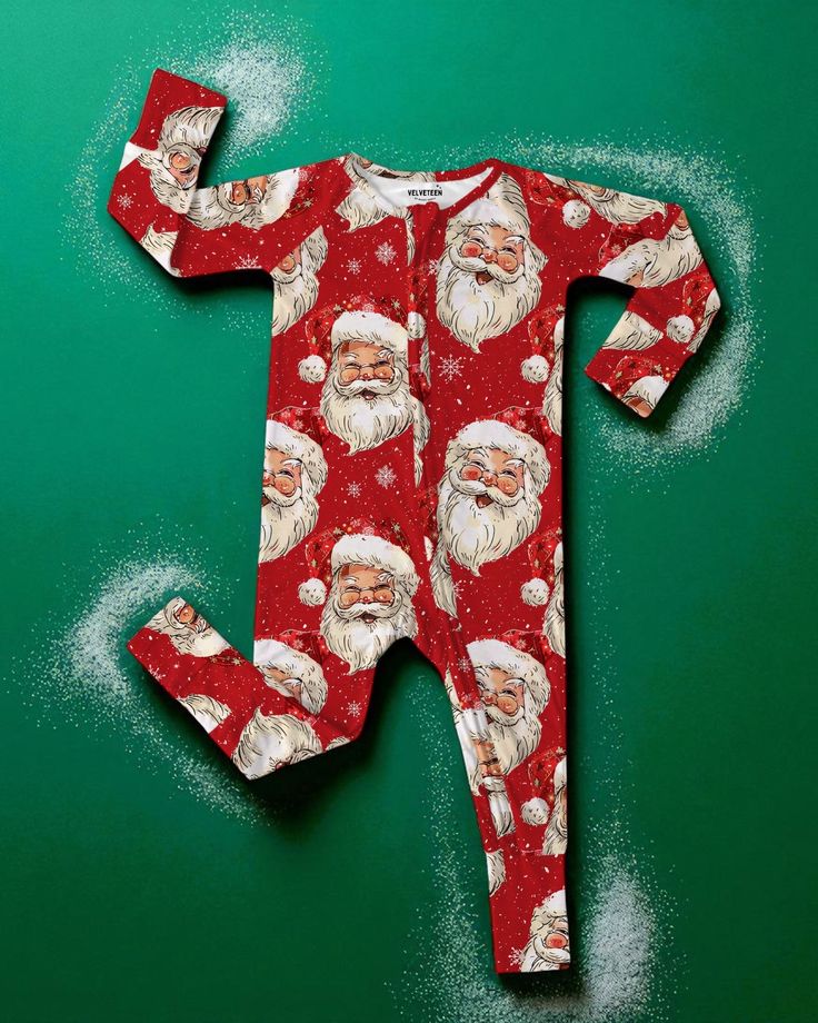 Toddle kids cute Christmas design long sleeve romper