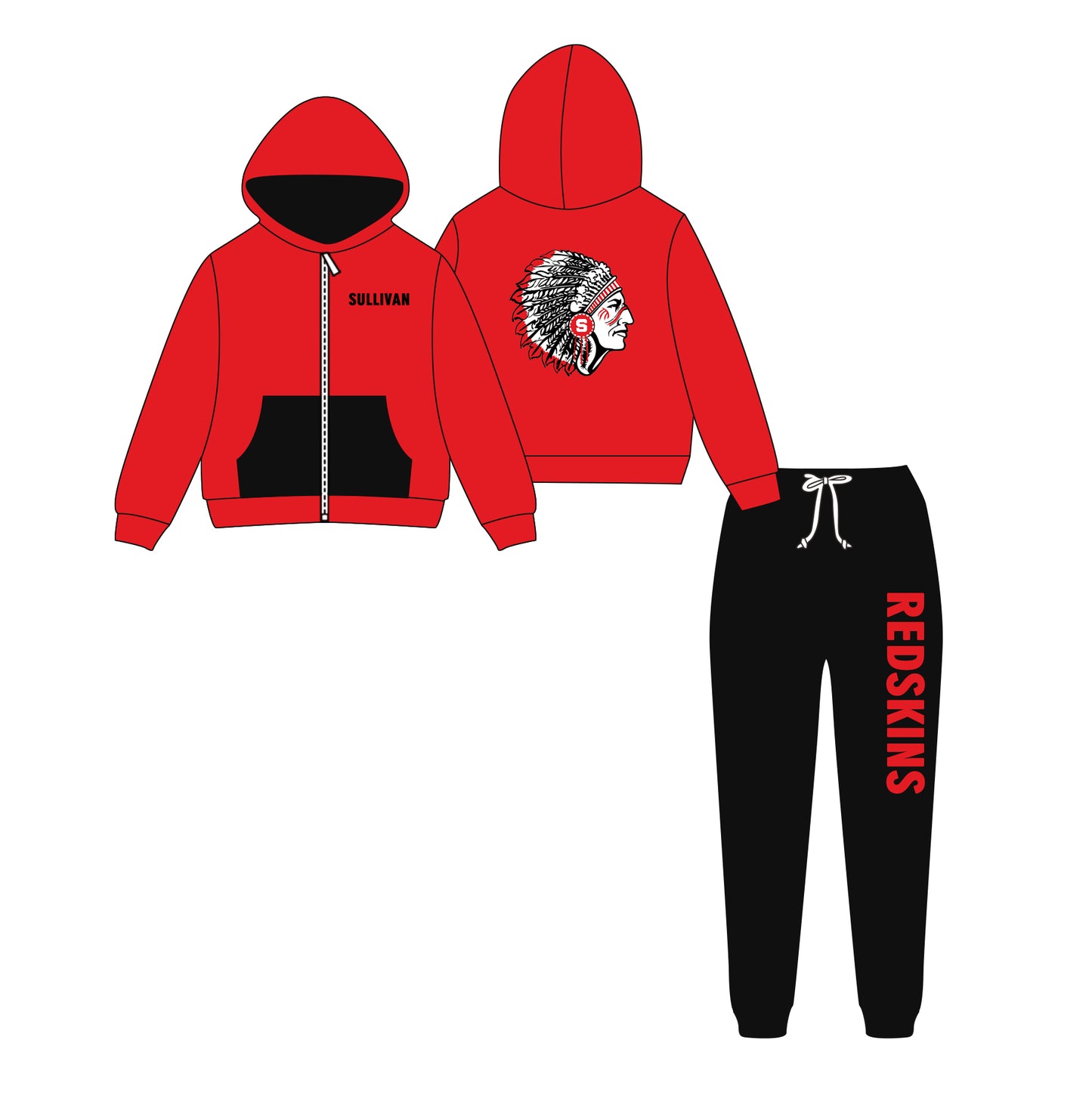 Toddle kids college team design outfit