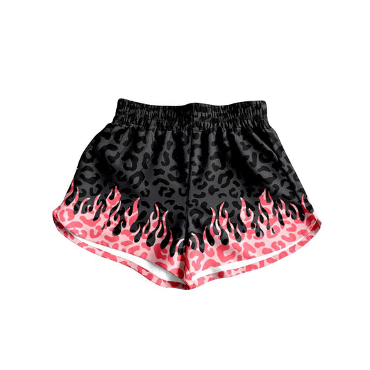 Toddle baby custom design leopard print summer shorts