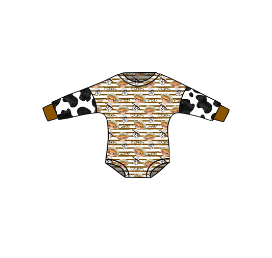 Toddle baby boy long sleeve romper