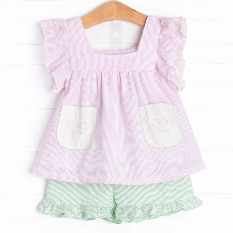 baby girl wholesale summer outfit