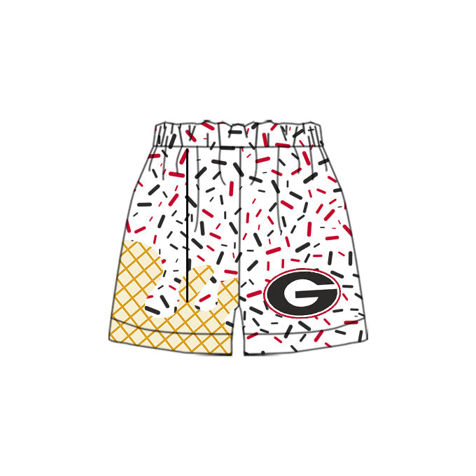 toddle baby boy college team summer shorts