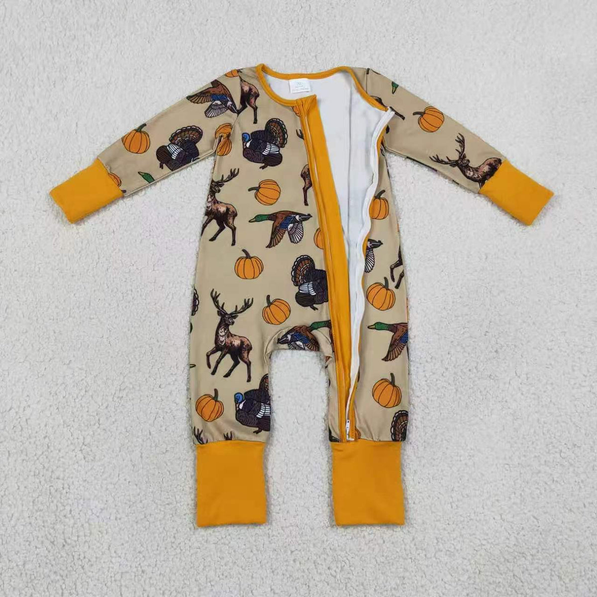 Turkey deer duck design Thanksgiving long sleeve matching outfit