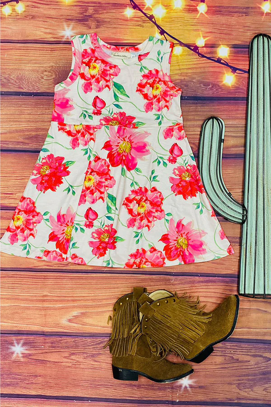 infnat toddle girls floral boutique summer dress
