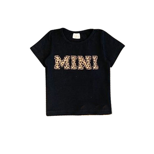 baby girls mini short sleeve  black shirt deadline may 24th