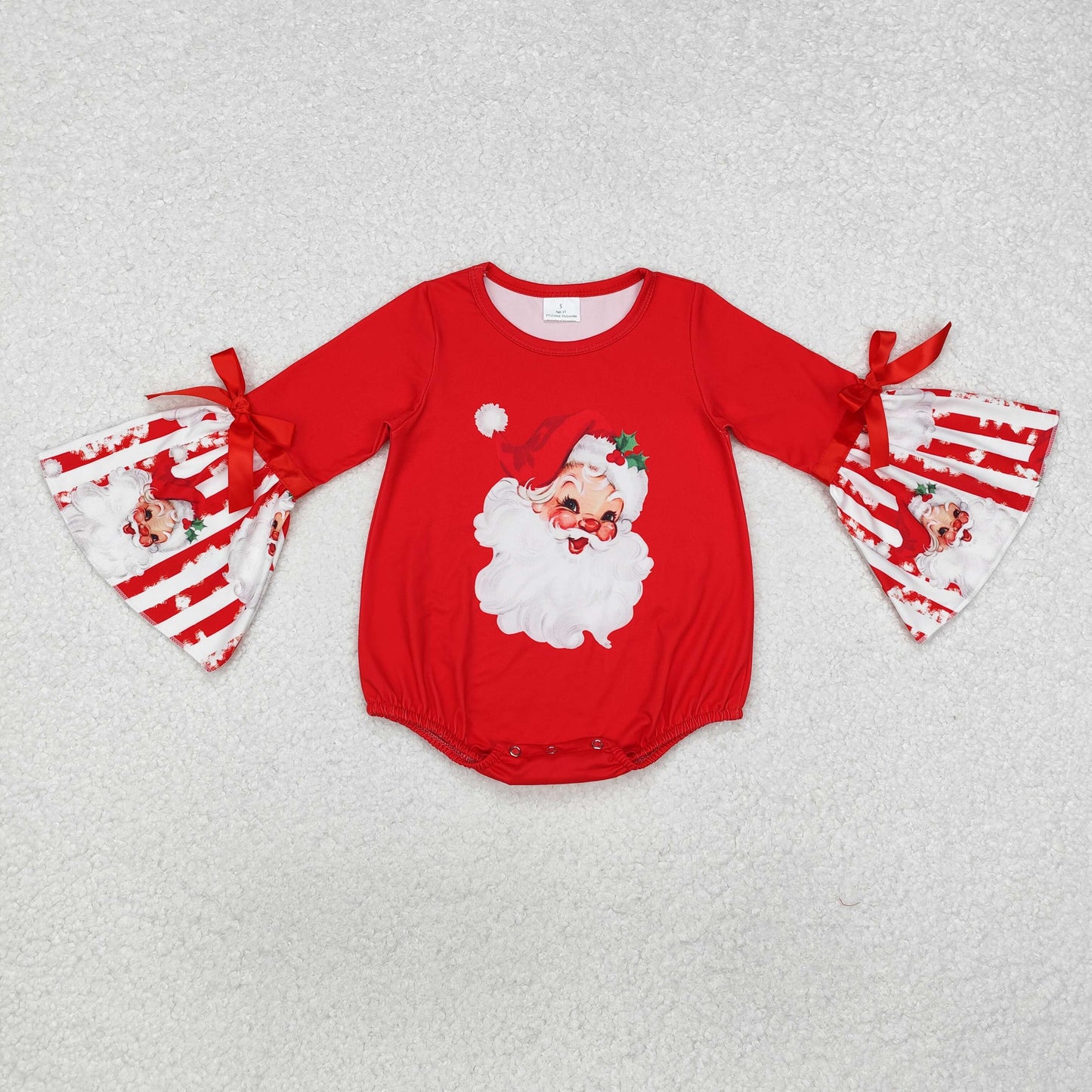 Best Sister Baby Girls Christmas Santa Claus Clothing Set