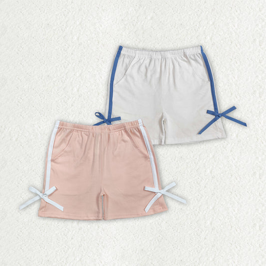 baby girl pink summer shorts