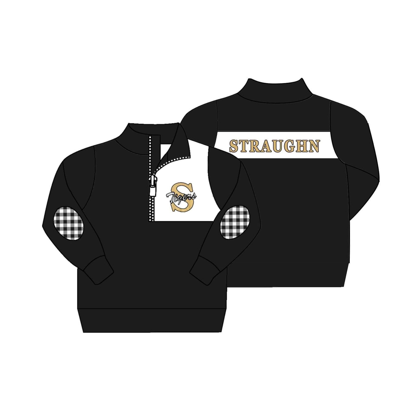 baby boy long sleeve football team pullover