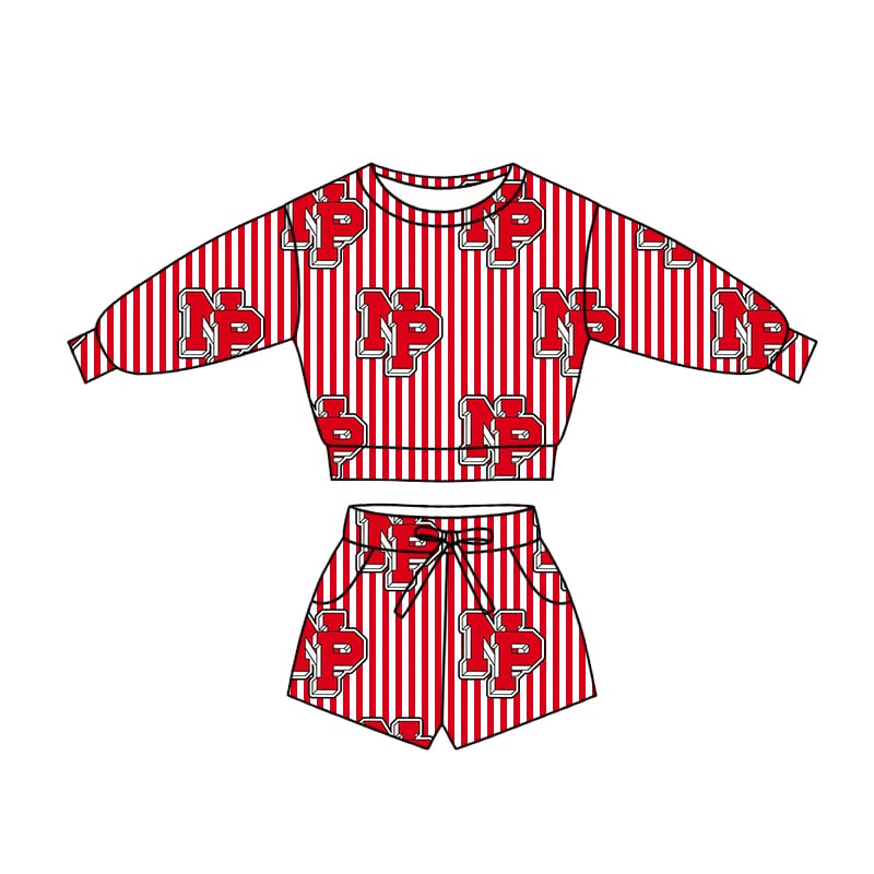 Adult women team design short sleeve yoga outfit