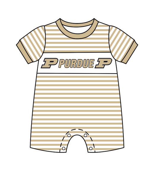baby boy college team romper