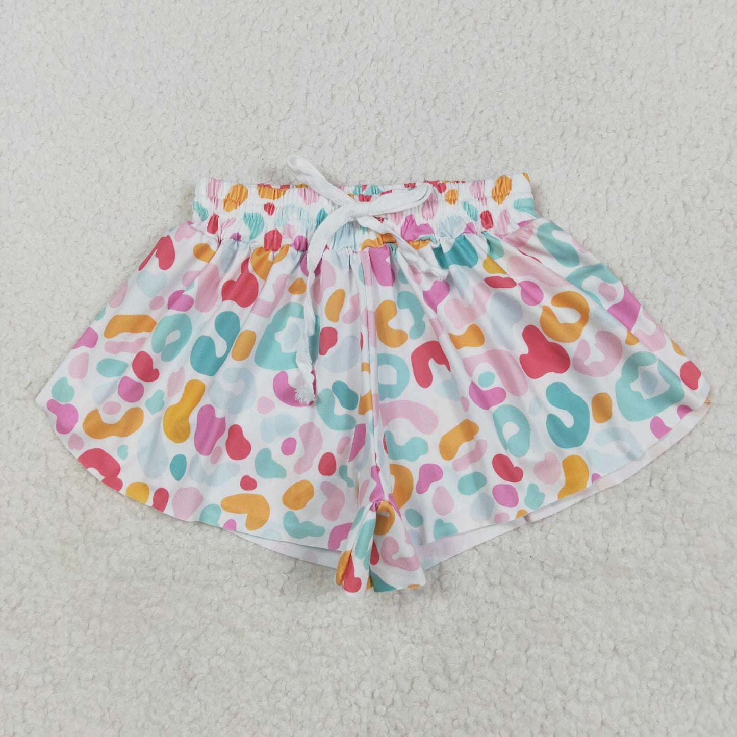 Toddle baby girls colorful bow shorts