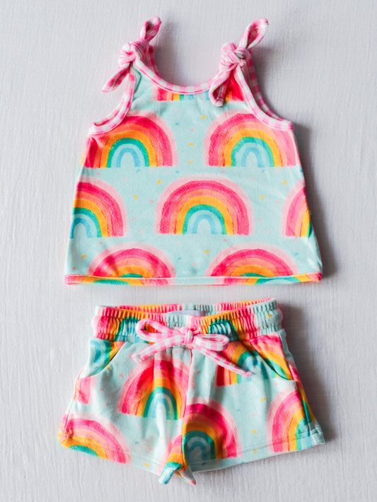 infant baby girl rainbow outfit deadline May 8th
