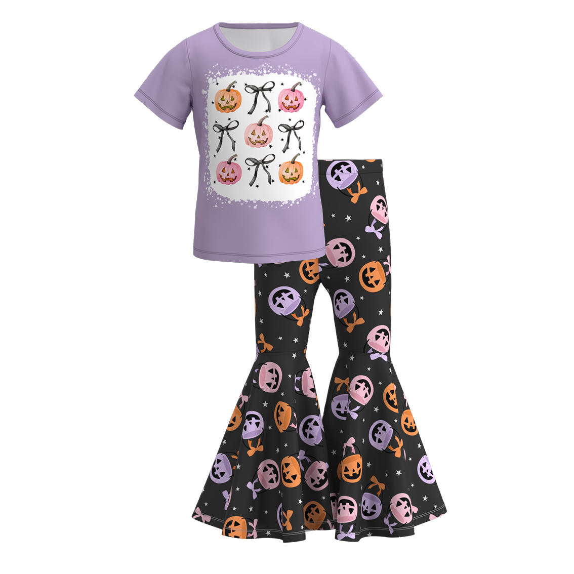 Toddle Girls Halloween Pumpkin Clothes