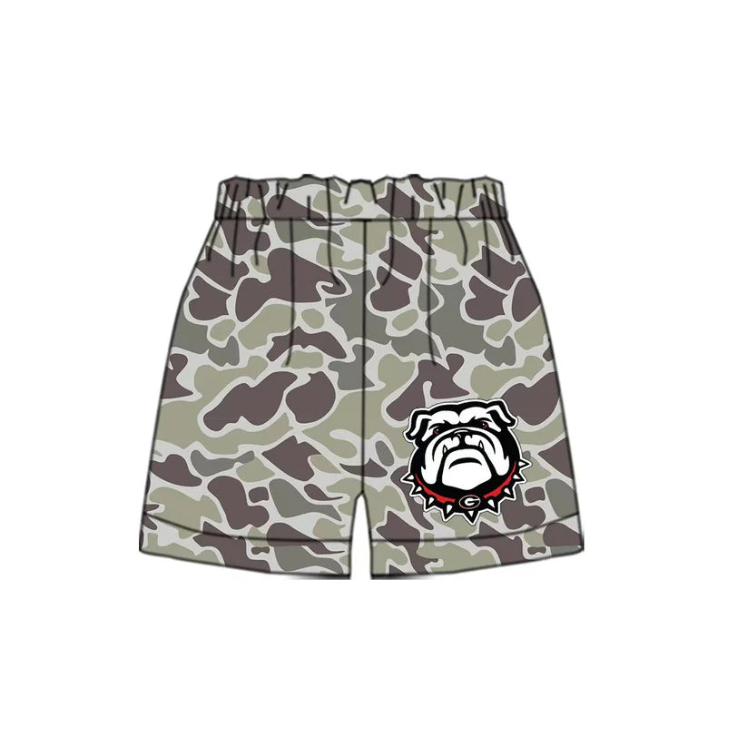 toddle baby custom team camo shorts
