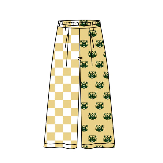 Adult women custom team milk silk pants