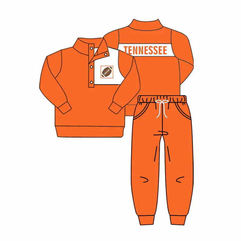 Kids long sleeve team outfit wholesal factory price