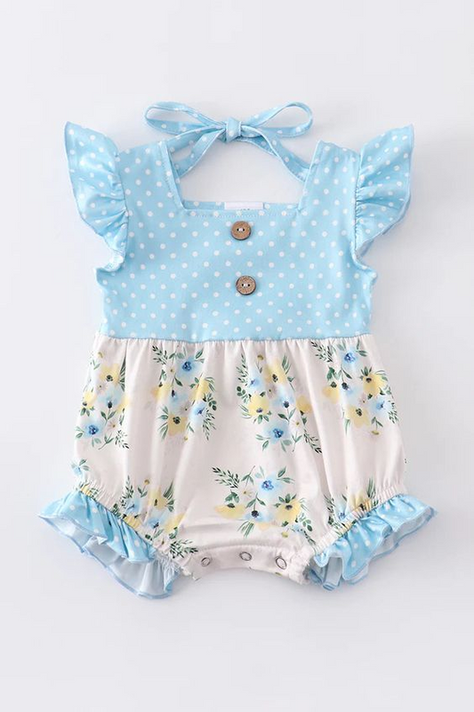 toddle girls floral romper