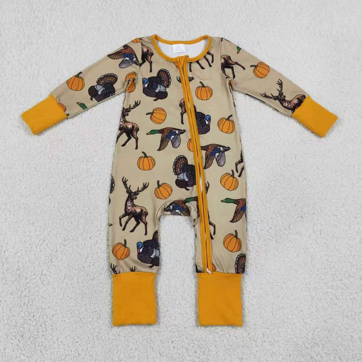 Turkey deer duck design Thanksgiving long sleeve matching outfit