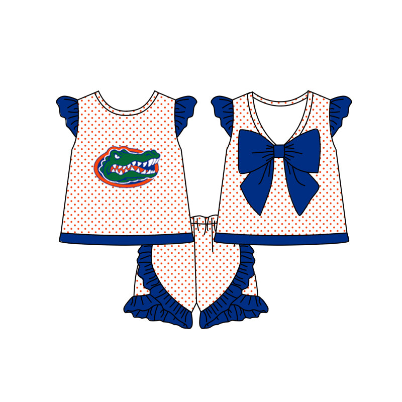 baby girl crocodile team design clothes