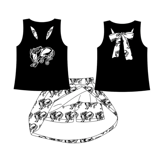 Baby girls custom team cheer outfit add shorts