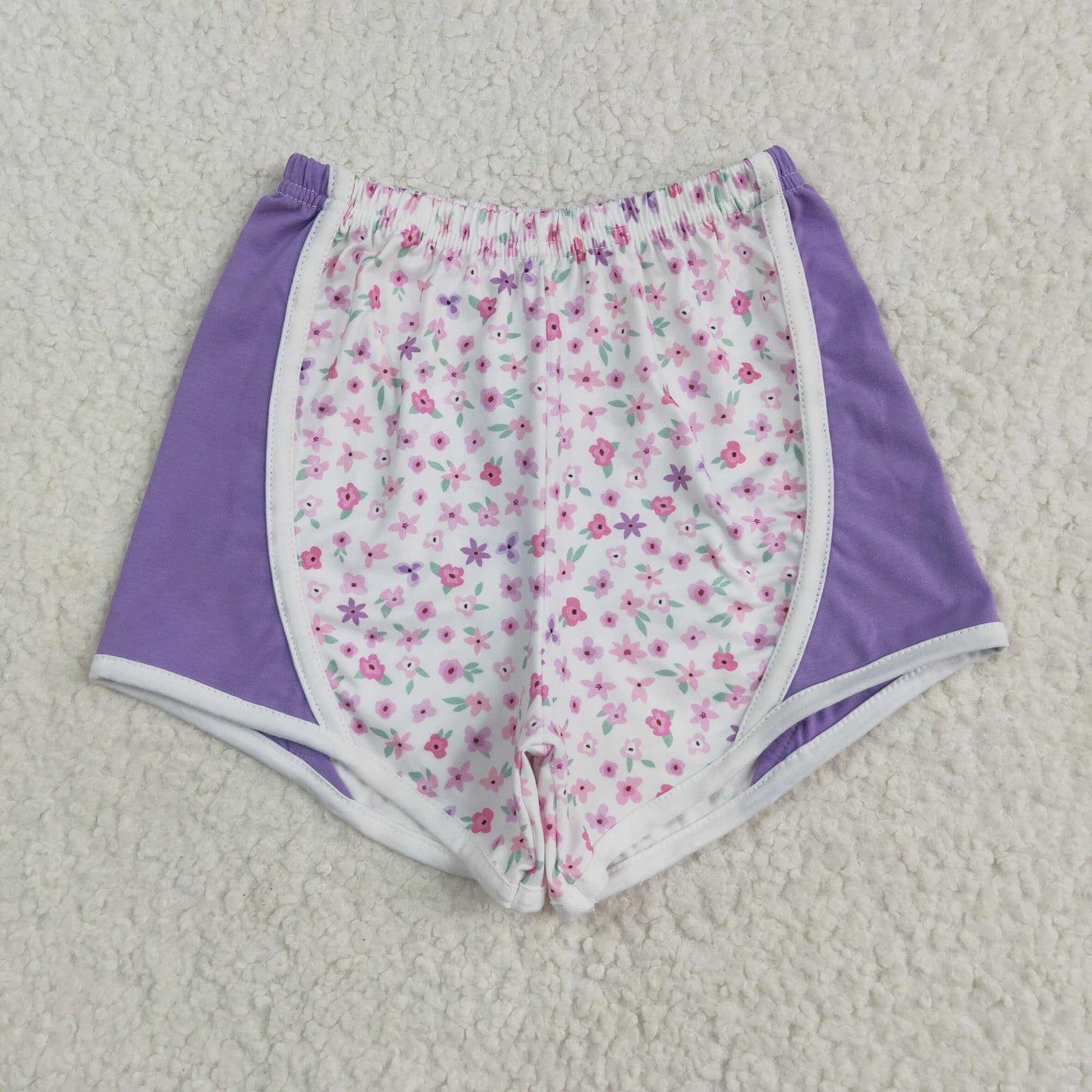 Toddle baby girls floral summer shorts