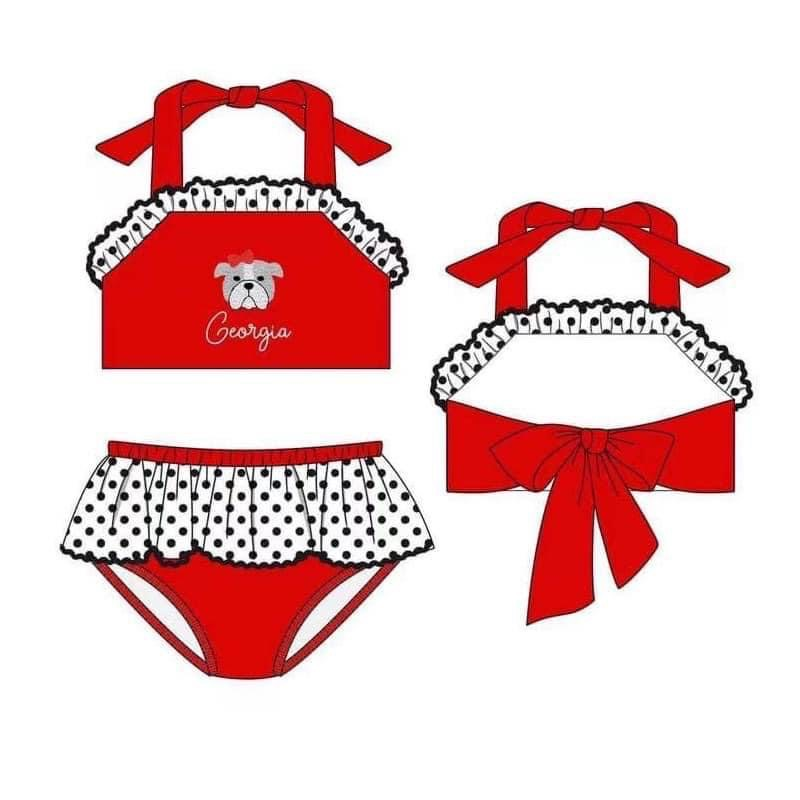 baby girl two piece summerbathing suit