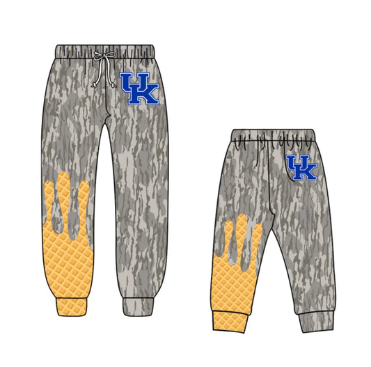 Adult and kids custom team matching legging pants