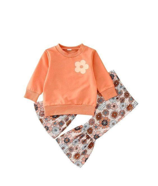 Girls boutique clothes set