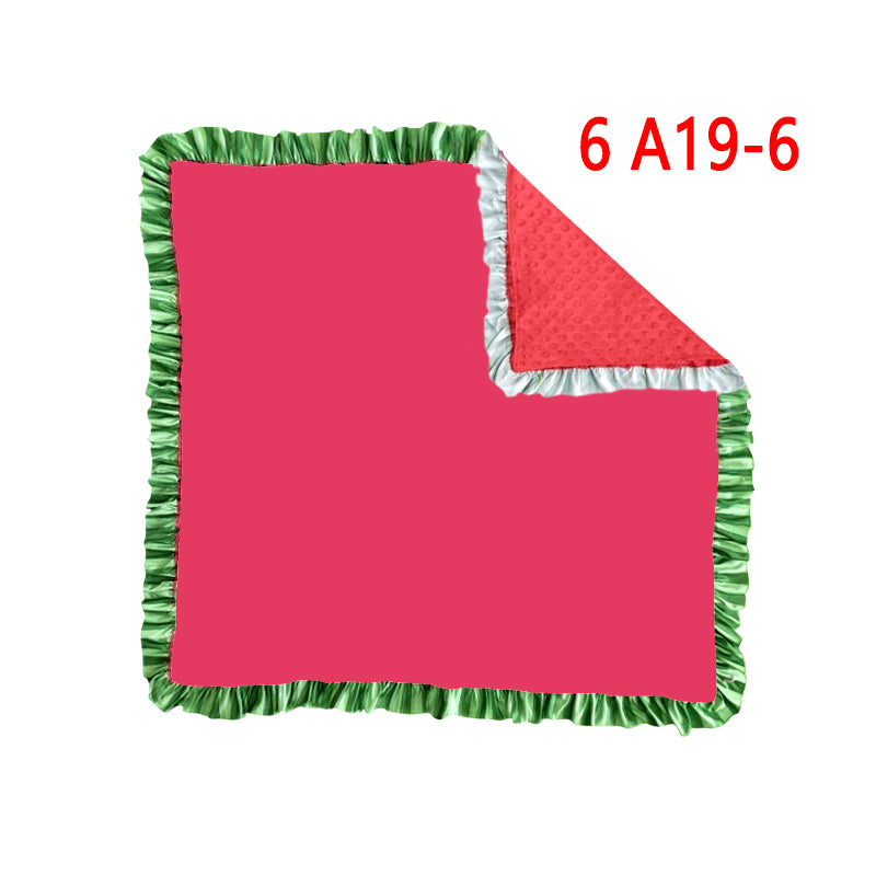 watermelon print  wholesale baby girls  blanket