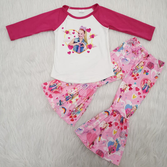 Toddle girls Valentines day outfit