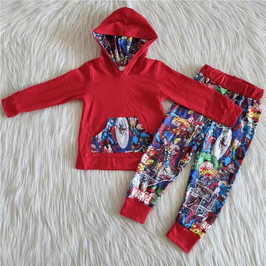 boys hoodie set