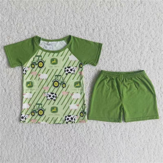 Boys summer short set