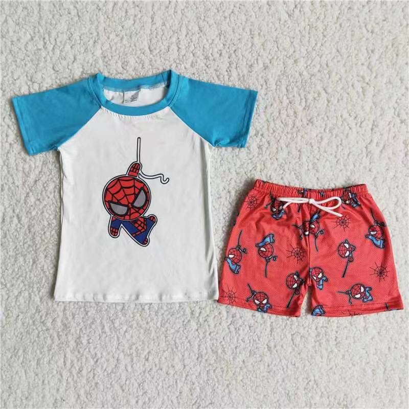 Boys summer short set