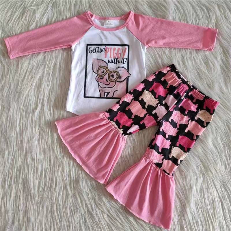baby girls pig outfit
