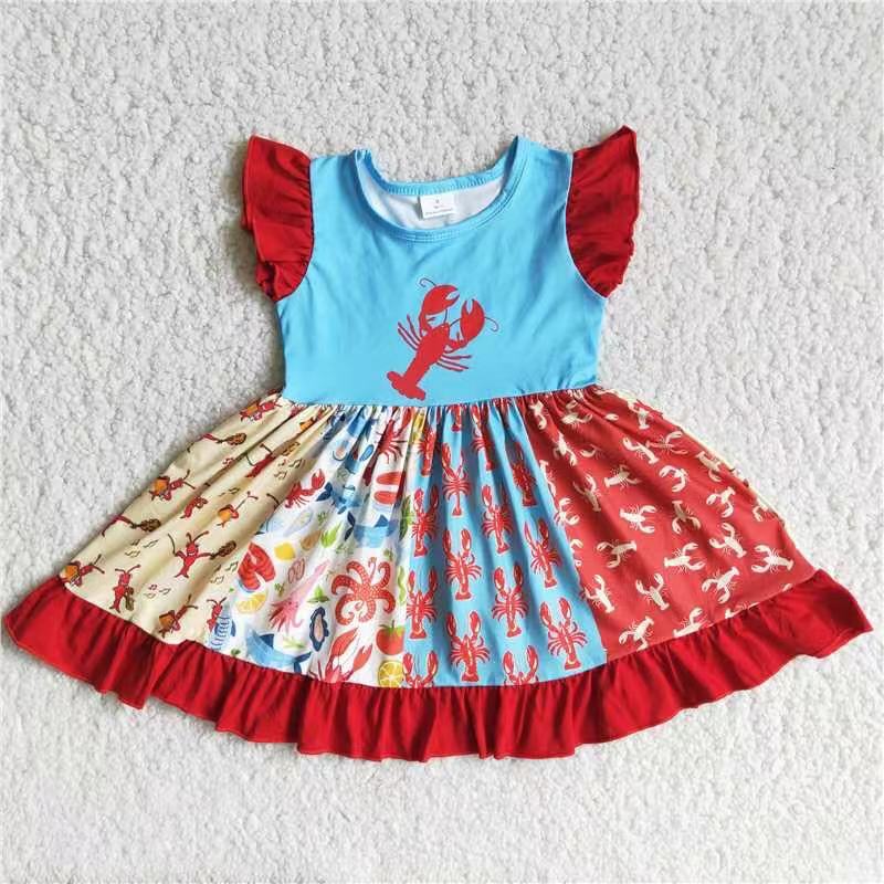 Baby girls lobster dress