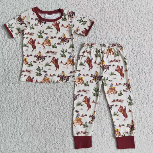 Boys cowboy outfit pajama set